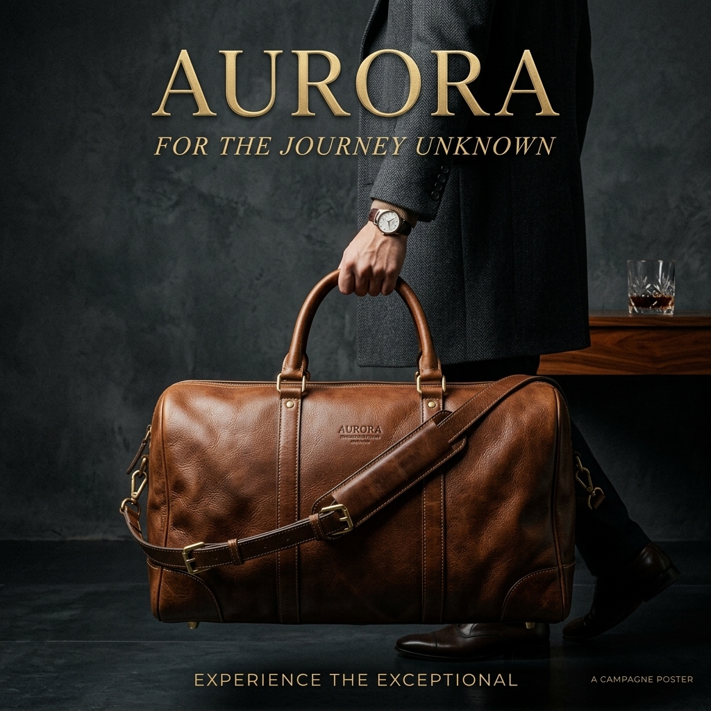 Leather Duffel Campaign
